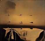 Salvador Dali Famous Paintings - Morphological Echo